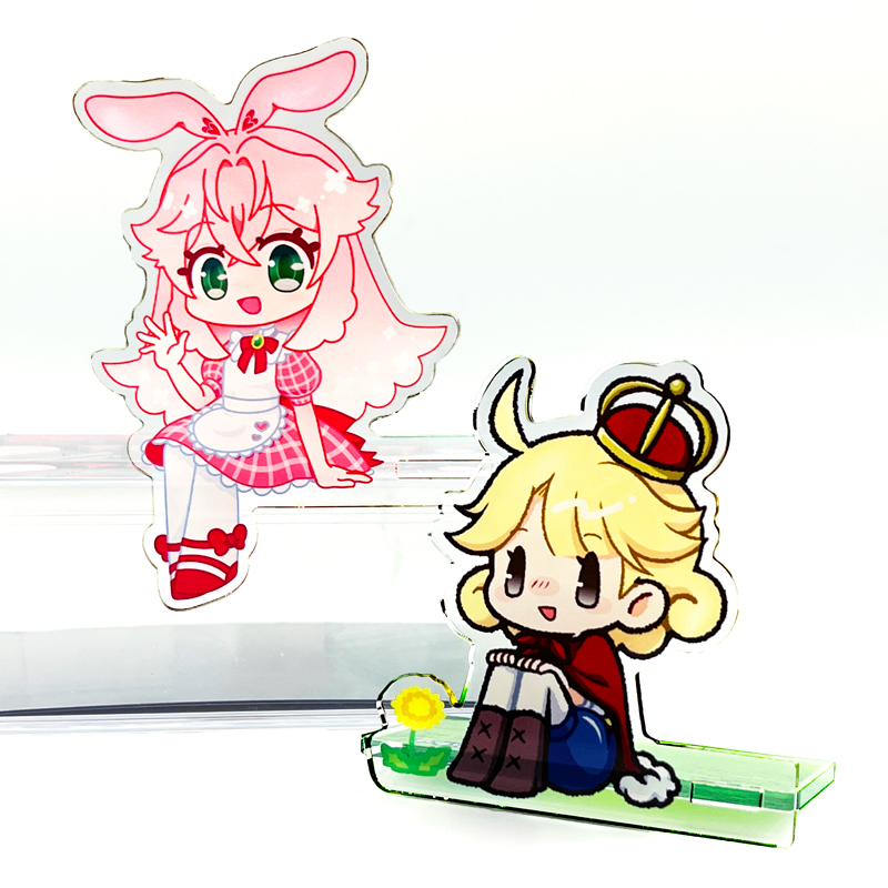 おすわりアクスタ