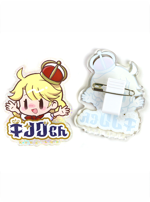 アクリルバッジ
