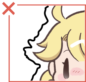パスがガタガタしている
