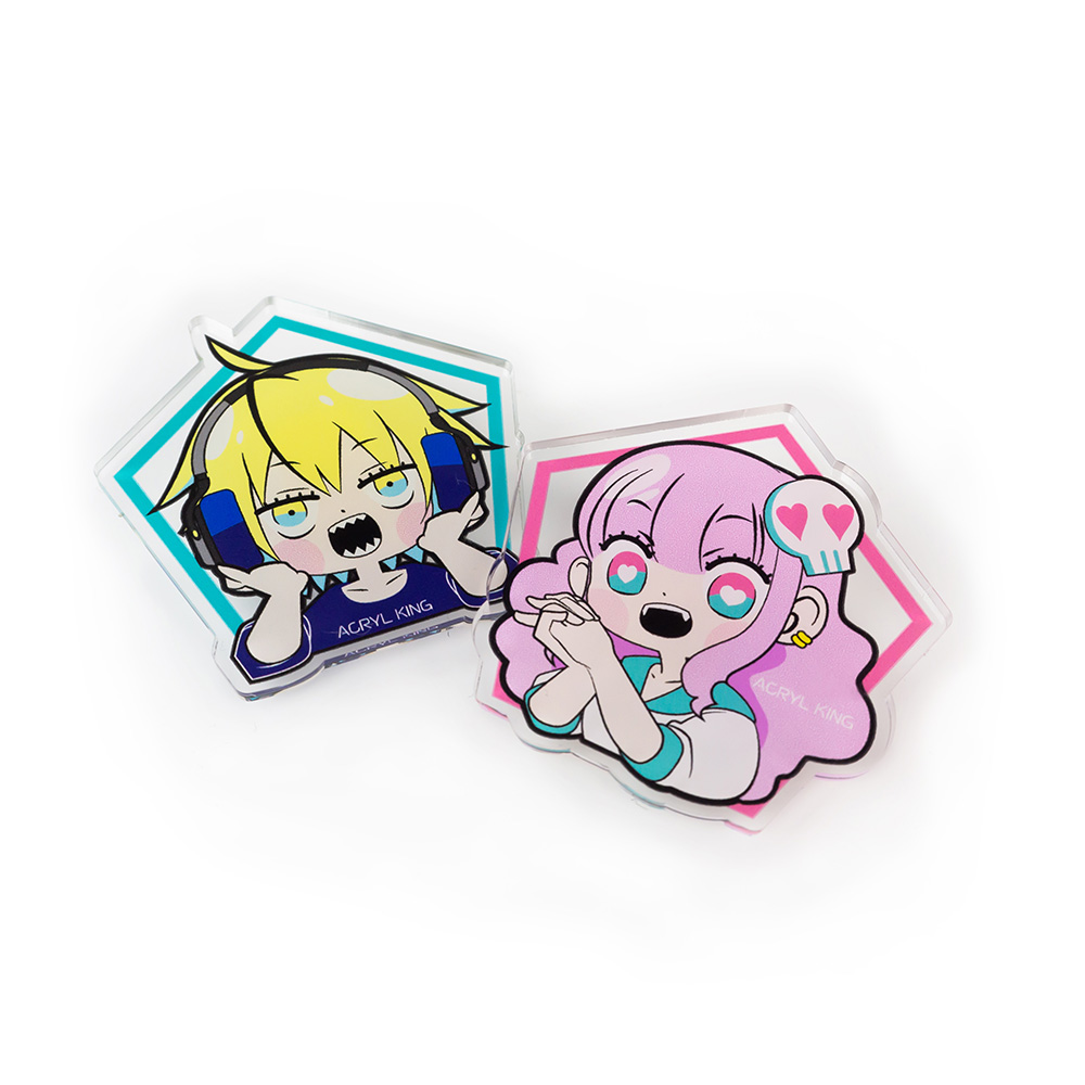 アクリルバッジ