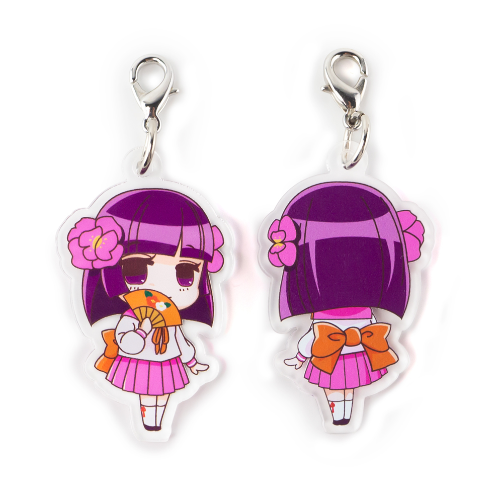 アクリルチャーム両面