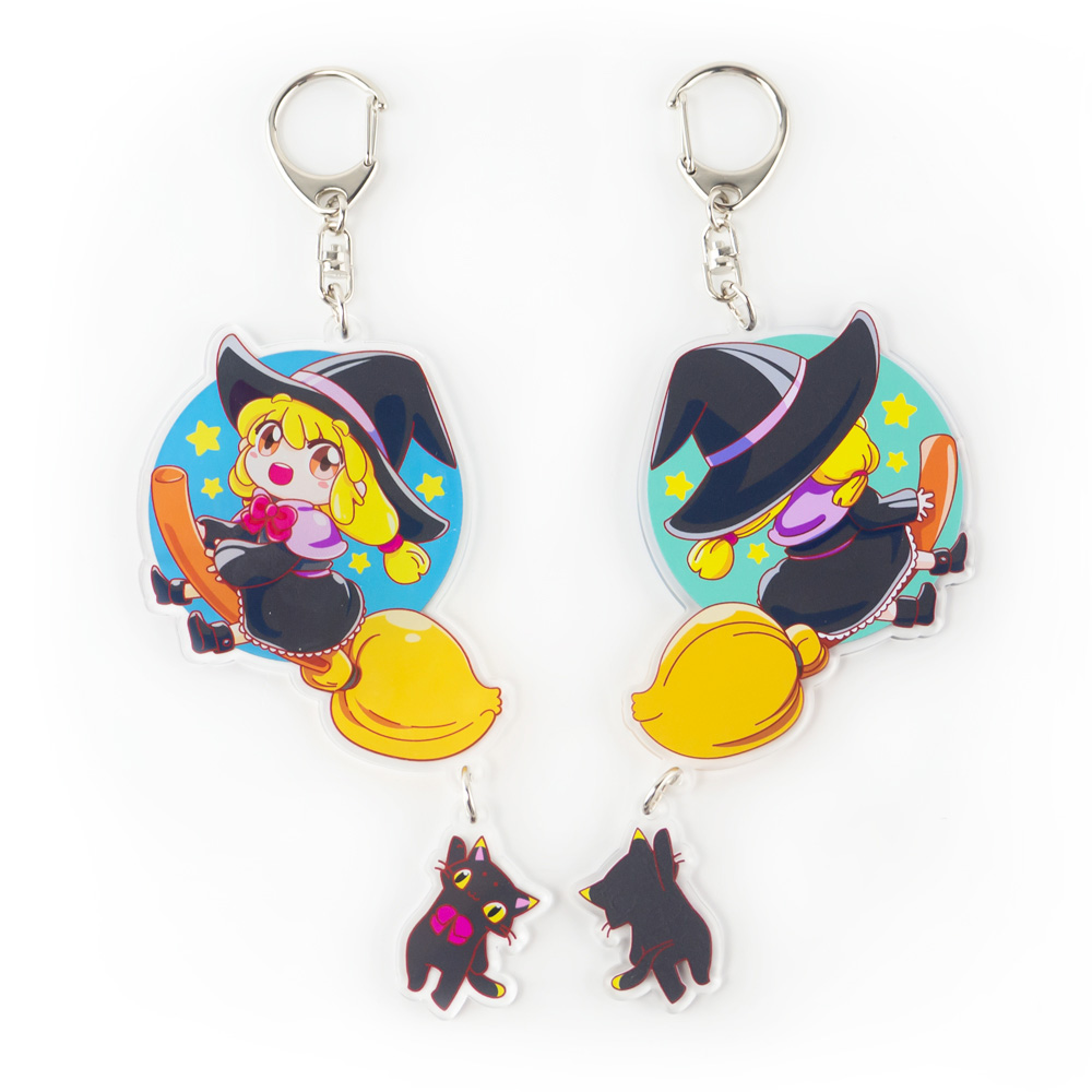 つながるダイカットアクリル両面